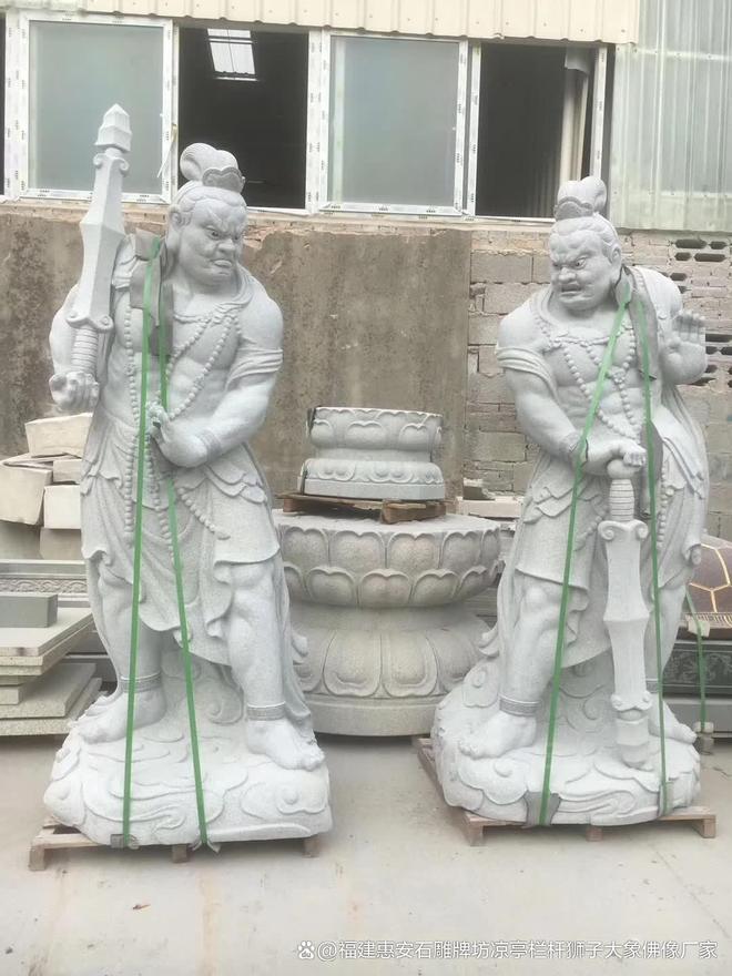 风水学中的意义石雕哼哈二将在(图2)